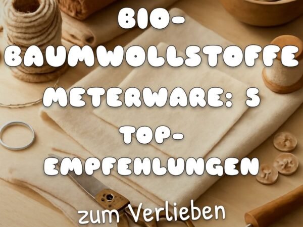 Bio-Baumwollstoffe Meterware: 5 Top-Empfehlungen