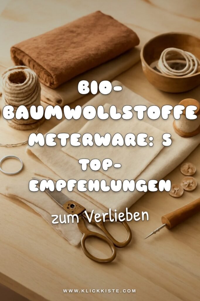 Bio-Baumwollstoffe Meterware: 5 Top-Empfehlungen