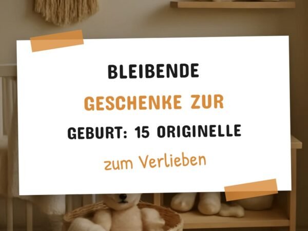 Bleibende Geschenke zur Geburt: 15 originelle Ideen für 2026
