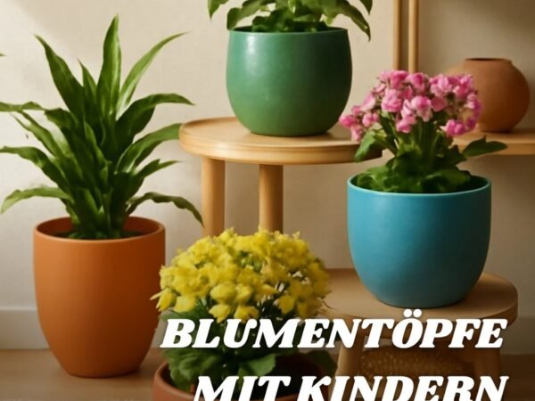 Blumentöpfe mit Kindern basteln: 4 DIY-Ideen für kleine Hände