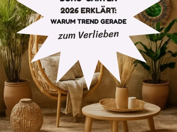 Boho-Garten 2026 erklärt: Warum der Trend gerade alle anspricht