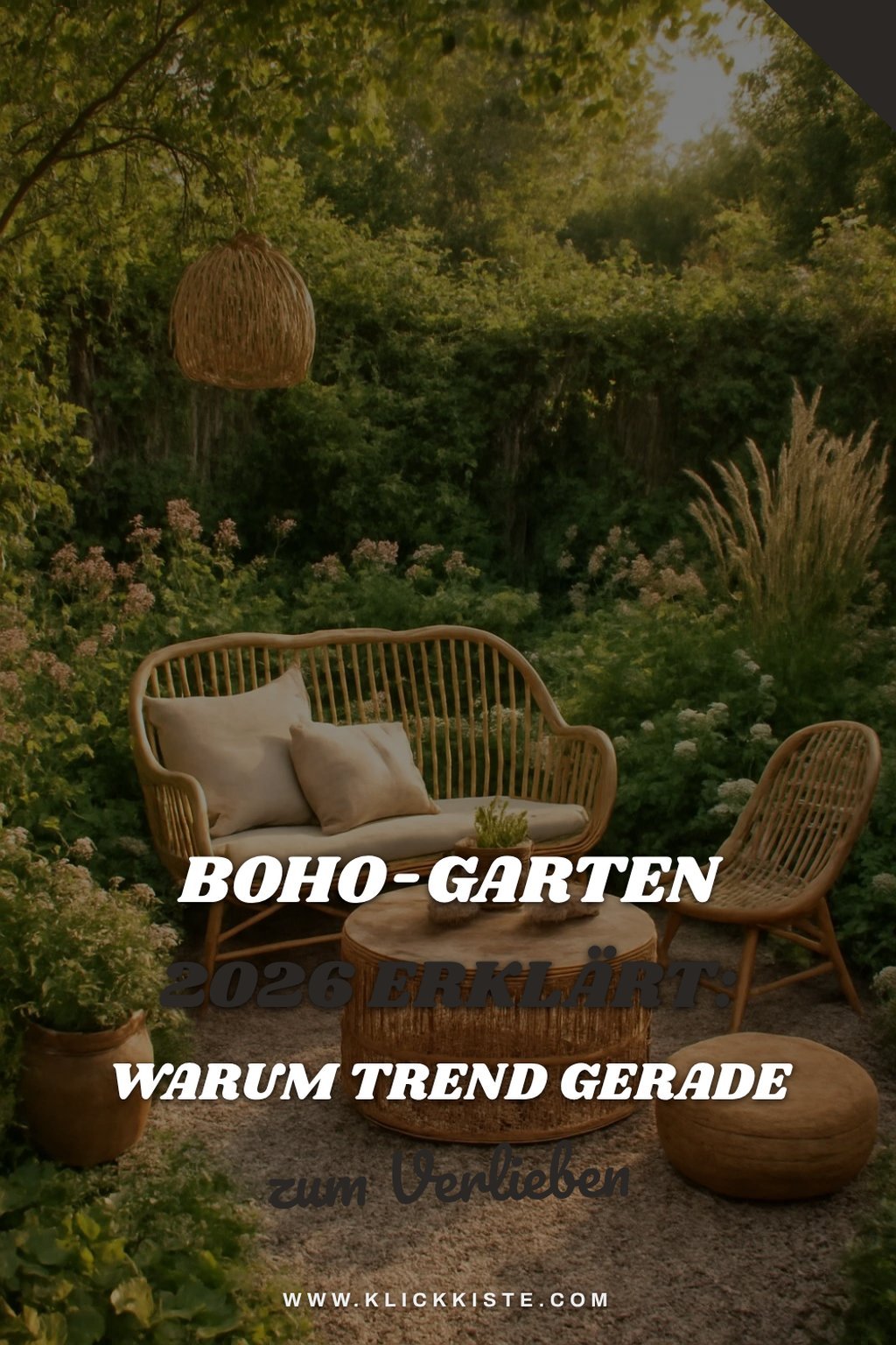 Boho-Garten 2026 erklärt: Warum der Trend gerade alle anspricht — Trend-Beispiel