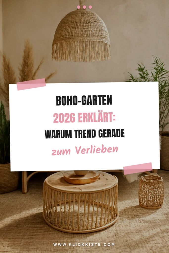 Boho-Garten 2026 erklärt: Warum der Trend gerade alle erwischt