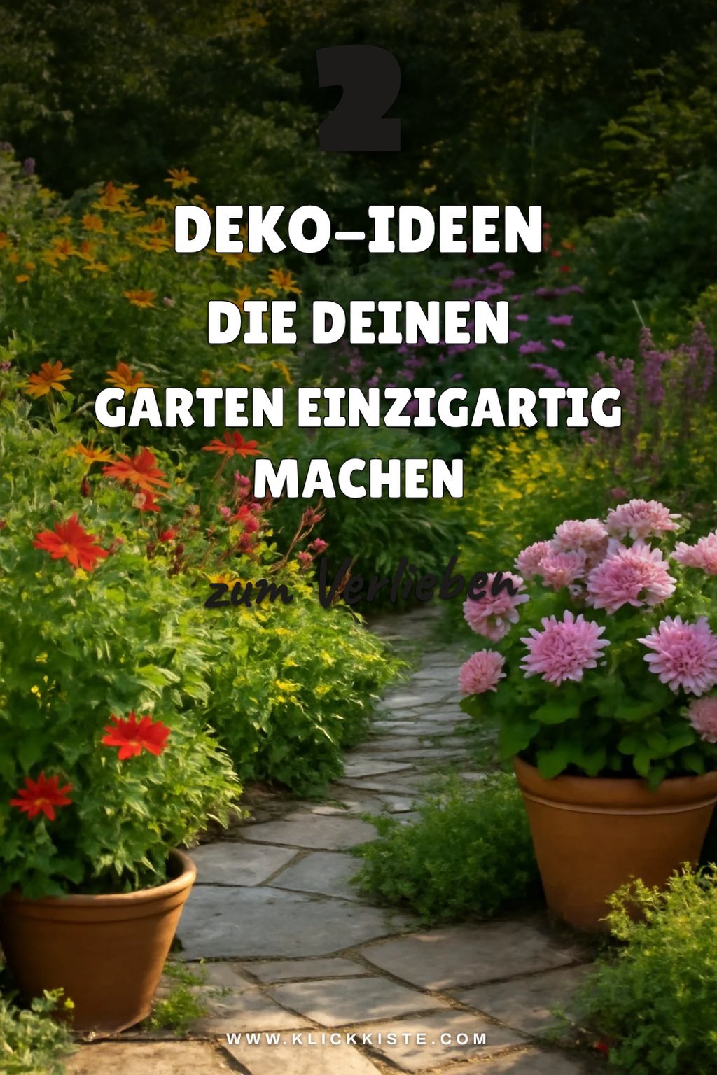 DIY-Deko-Ideen für deinen Garten