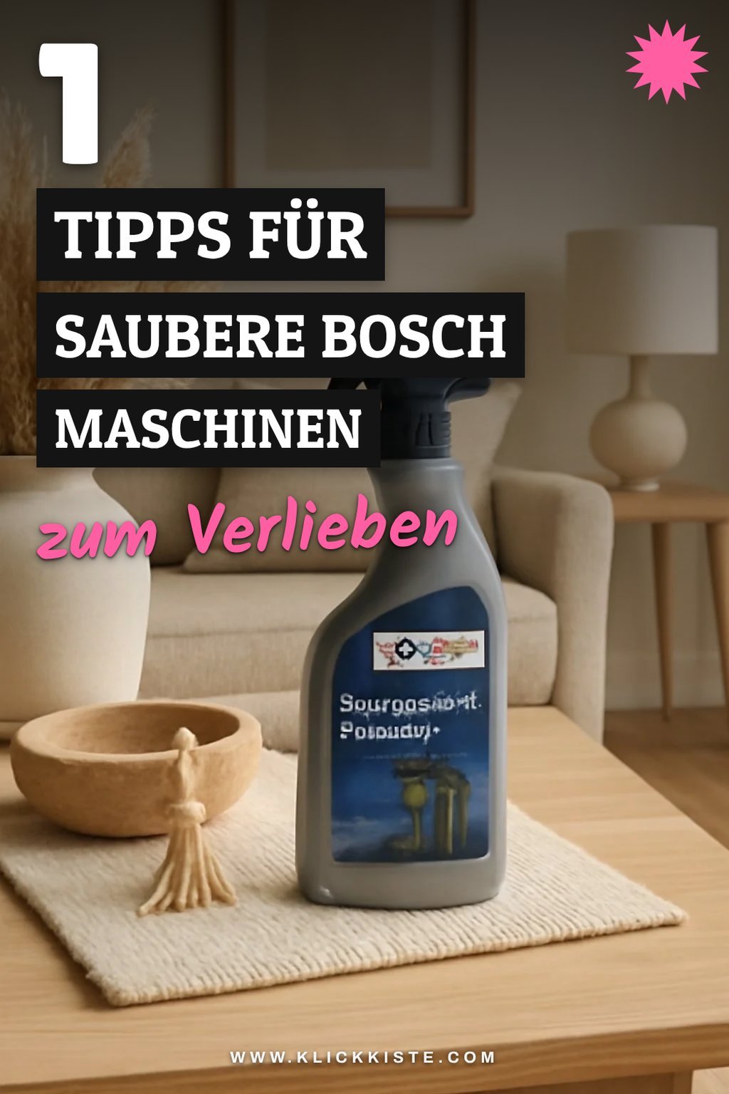 So hältst du deine Bosch Maschinen in Topform
