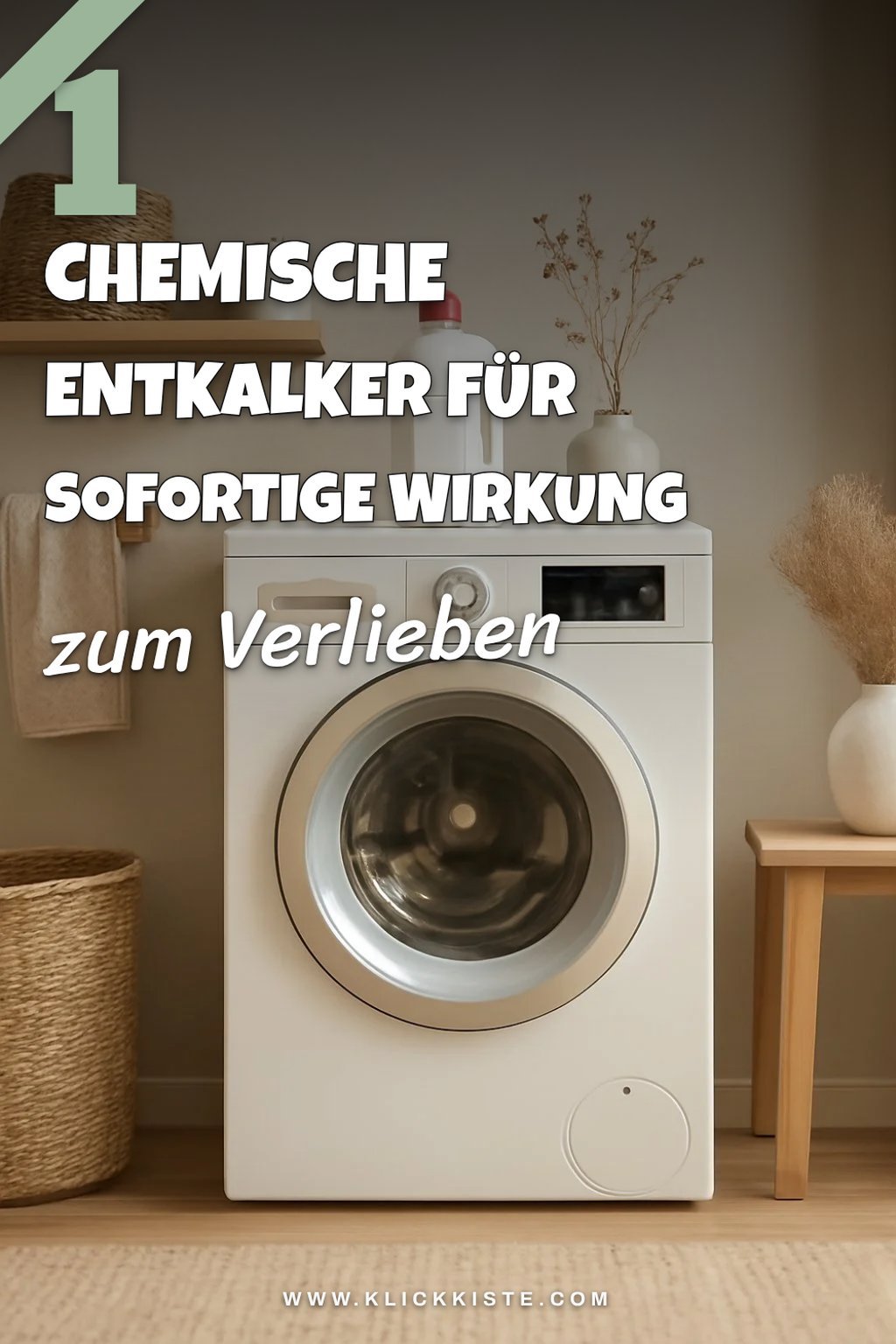 Chemische Entkalker für schnelle Ergebnisse