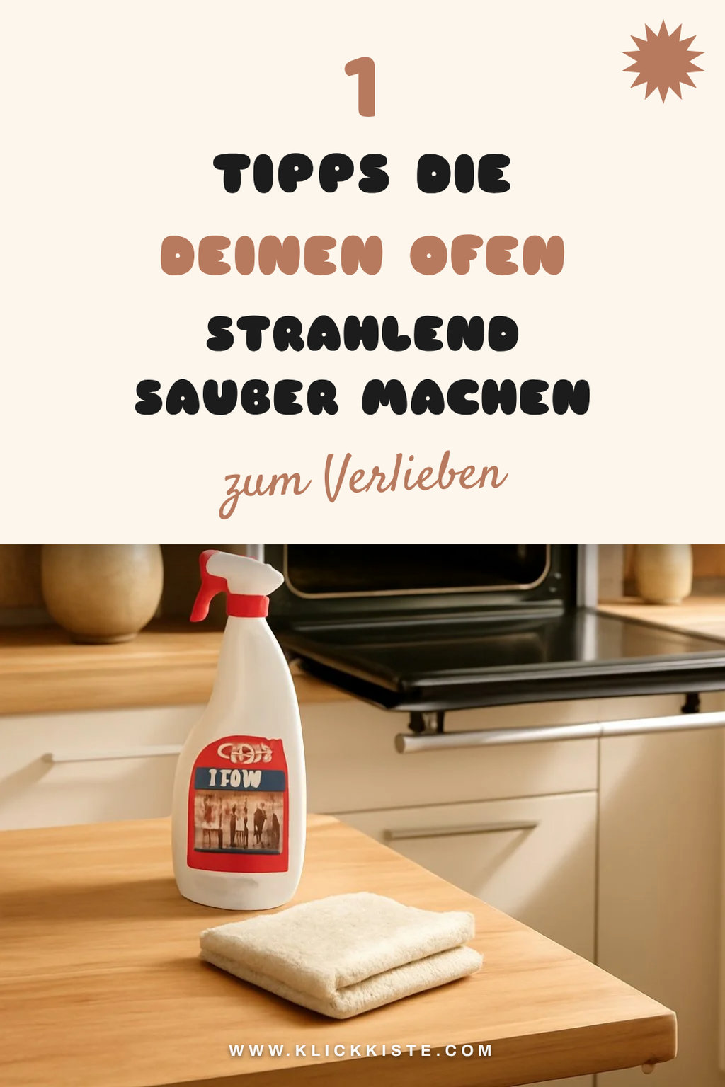 So reinigst du deinen Backofen in 5 einfachen Schritten
