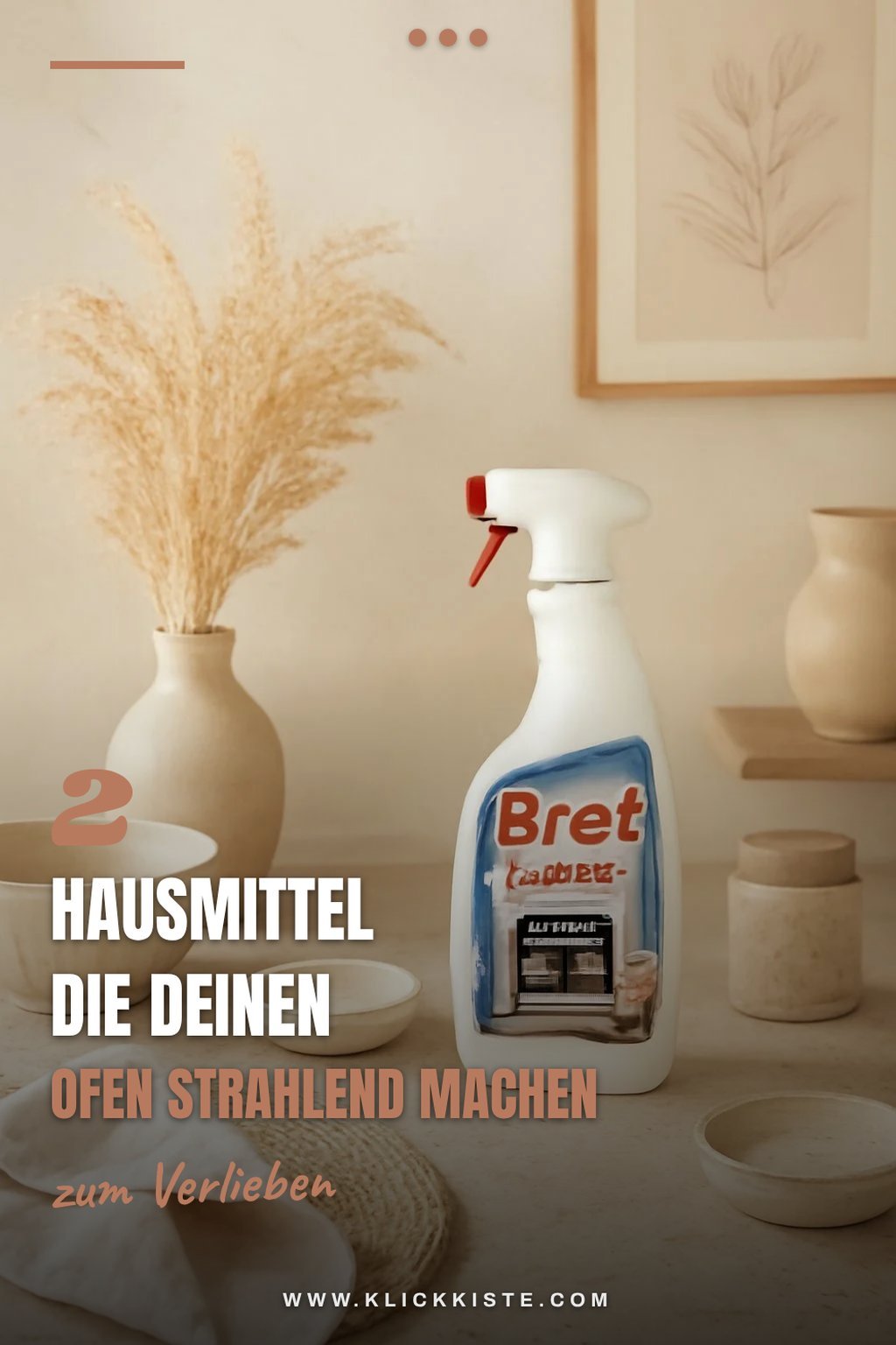 Die besten Hausmittel für die Ofenreinigung