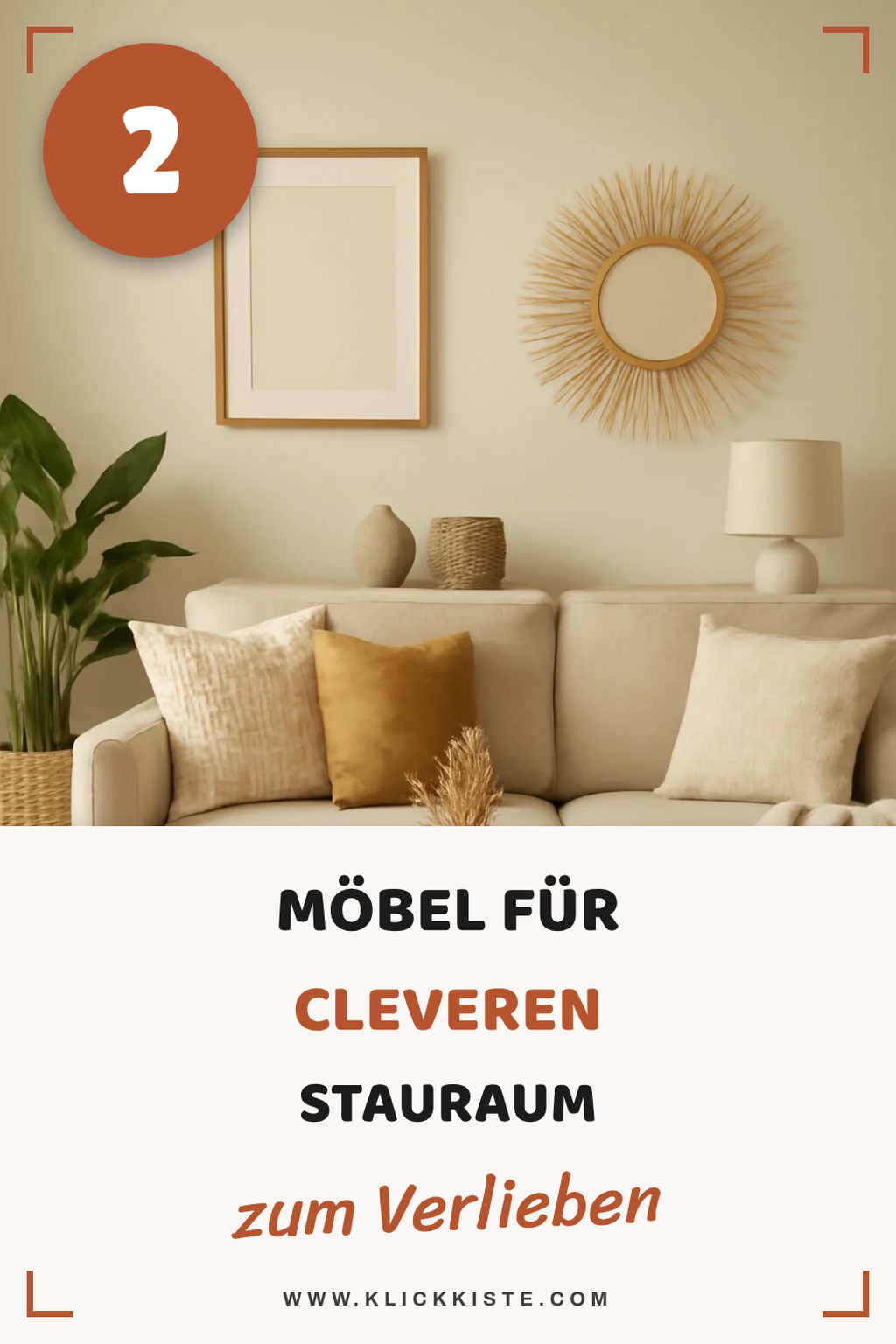 Cleveres Mobiliar für mehr Stauraum