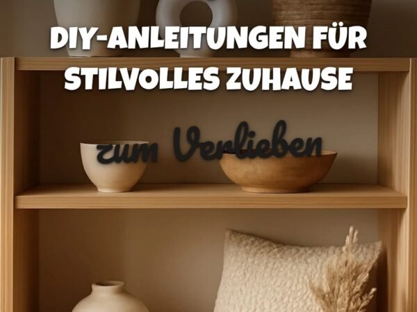 Cherry-Coded-Interior: 4 DIY-Anleitungen für ein stilvolles Zuhause