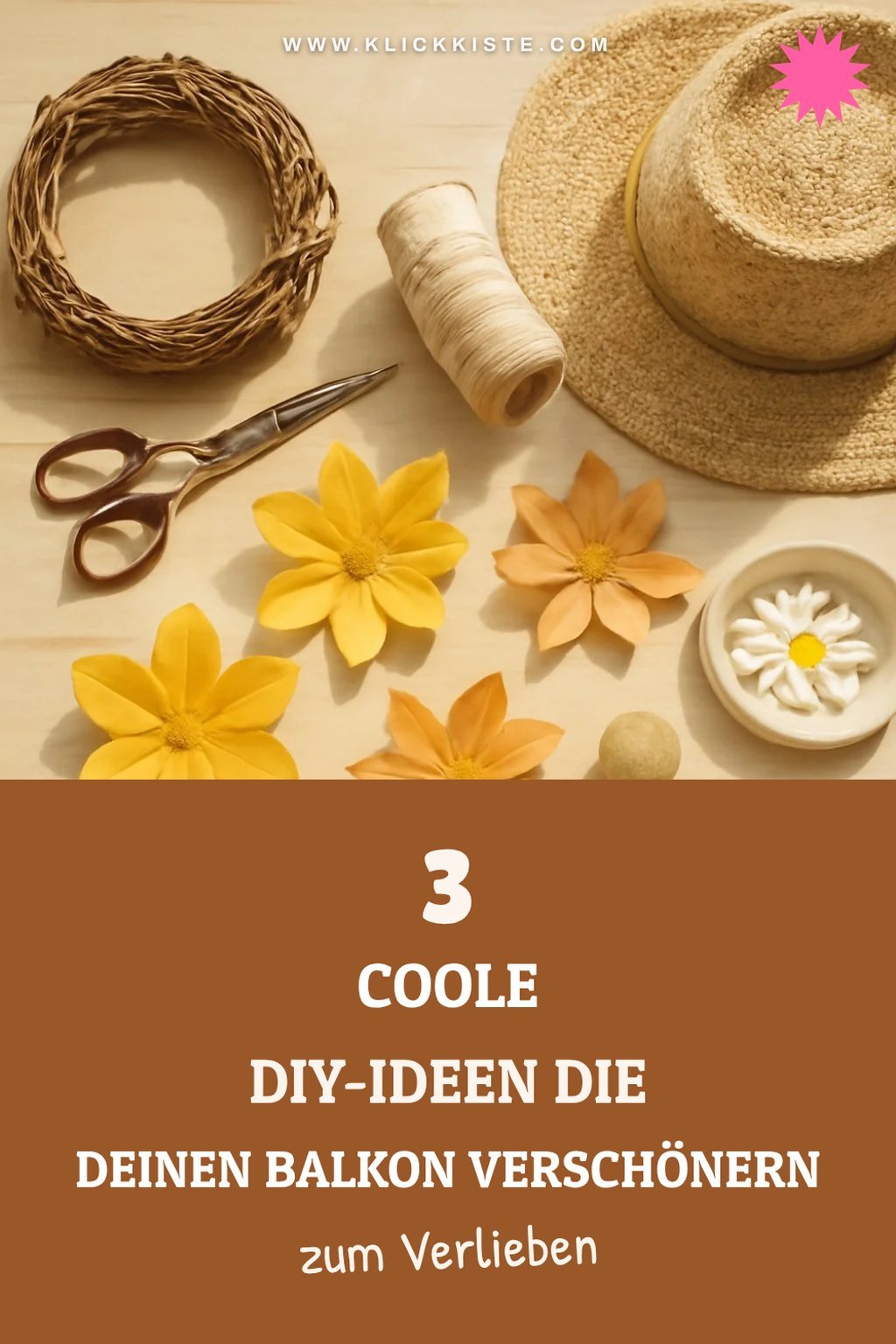 3 kreative DIY-Ideen für den Balkon