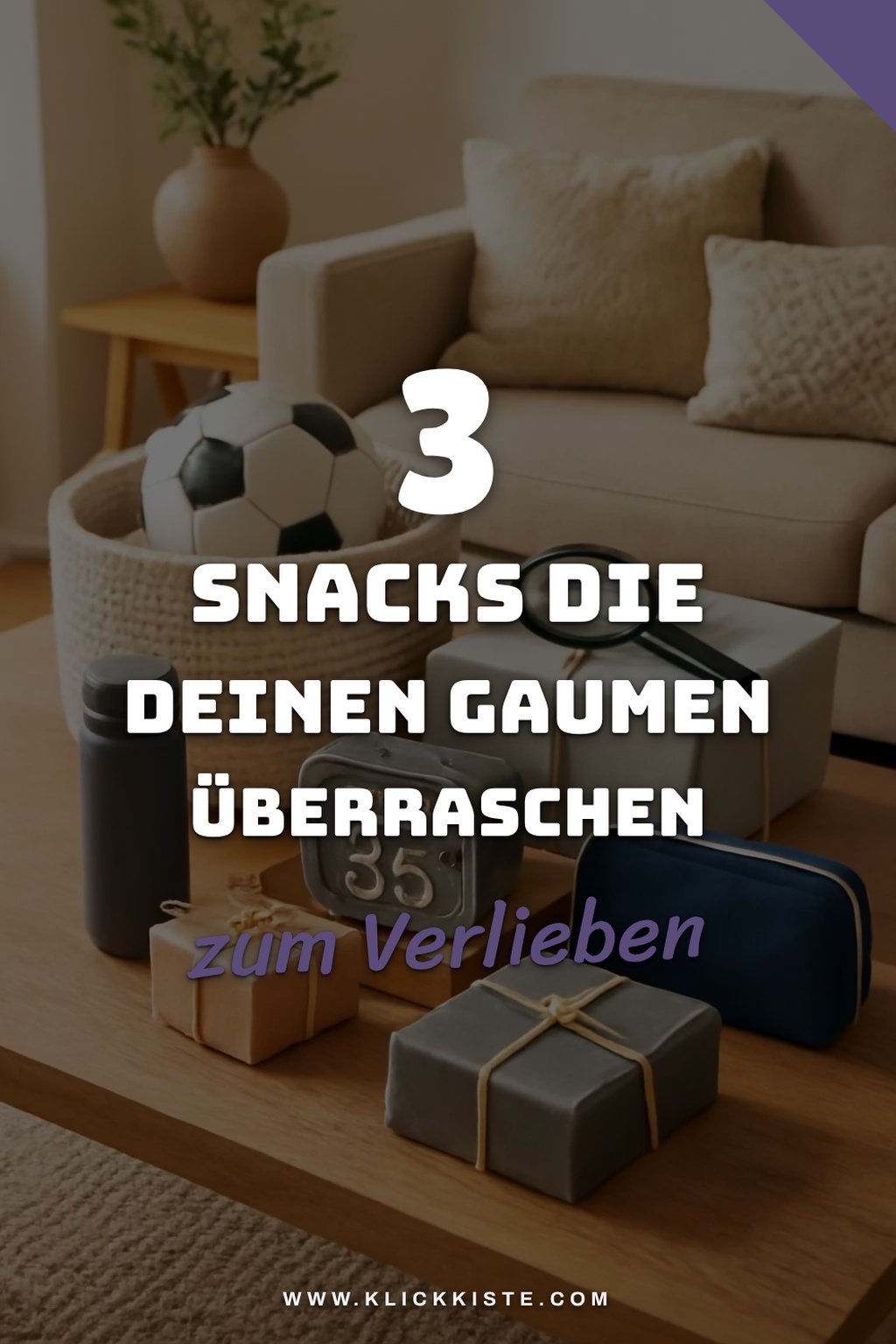 Originelle Snacks für Feinschmecker