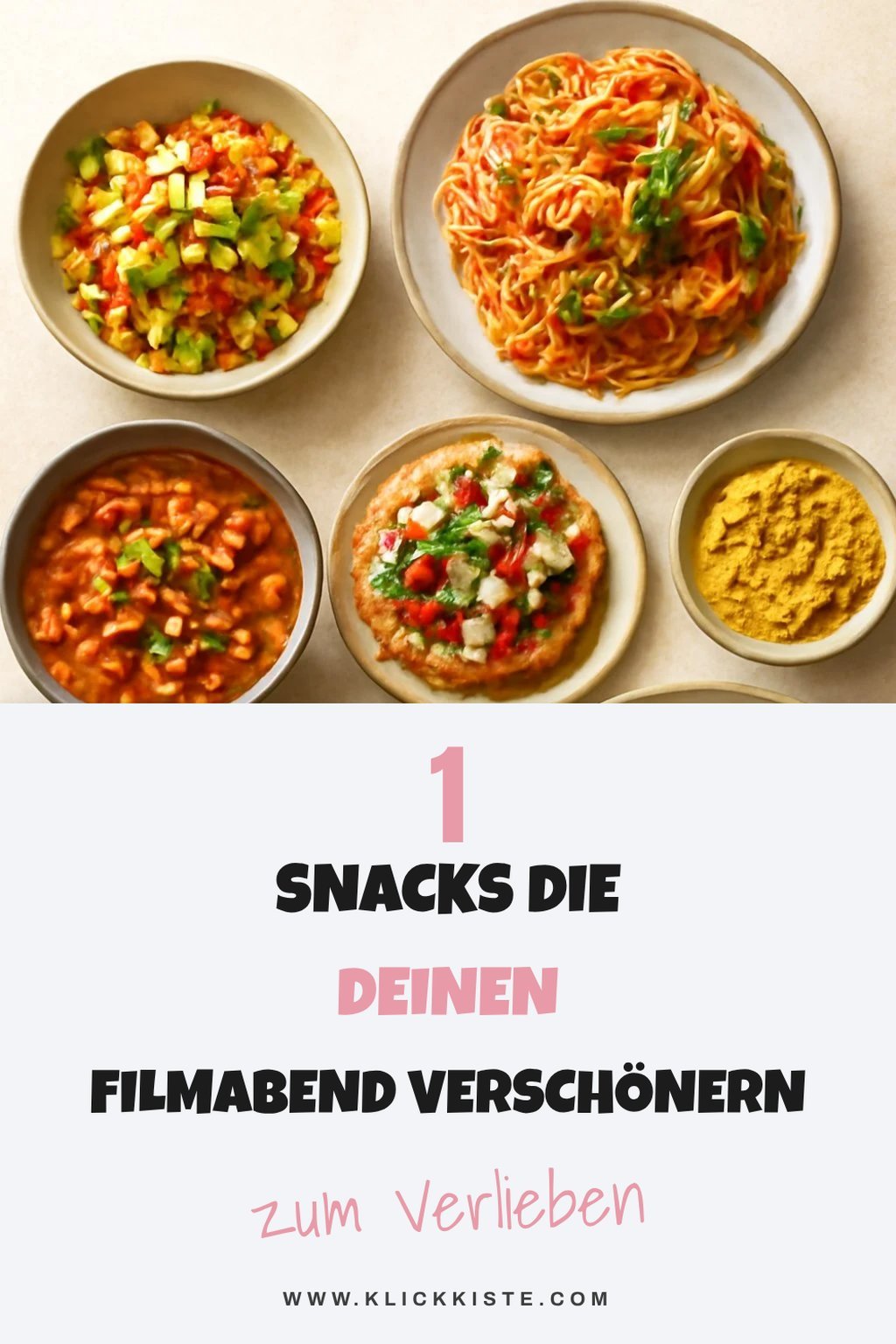 5 einfache Snacks für den Filmabend