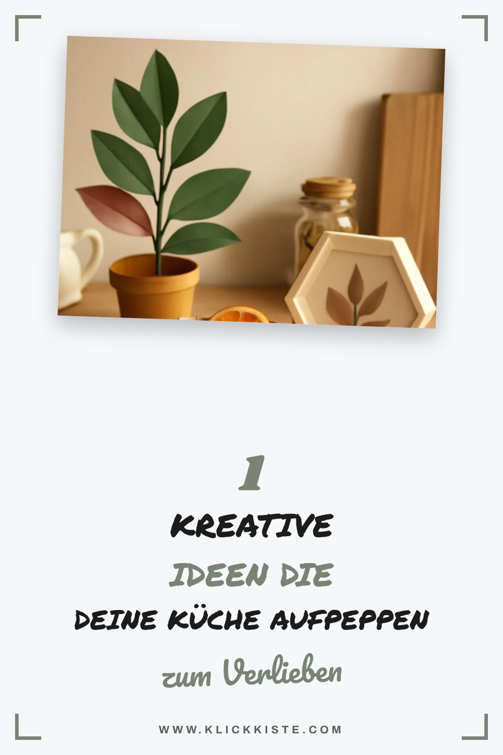 So gestaltest du deine Küche mit 3 kreativen Papierprojekten
