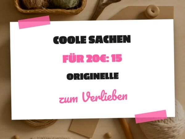 Coole Sachen für 20€: 15 originelle Ideen für 2026
