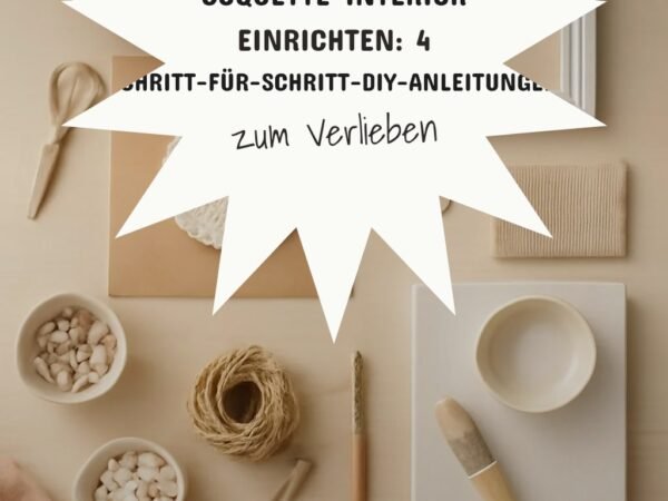 Coquette-Interior einrichten: 4 Schritt-für-Schritt-DIY-Anleitungen