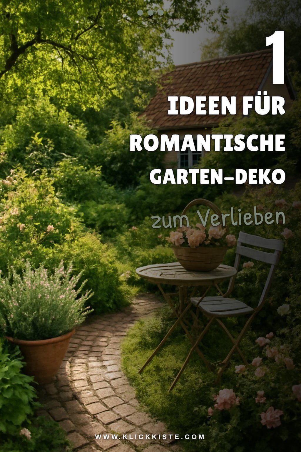 So gestaltest du deinen Garten im Cottagecore-Stil