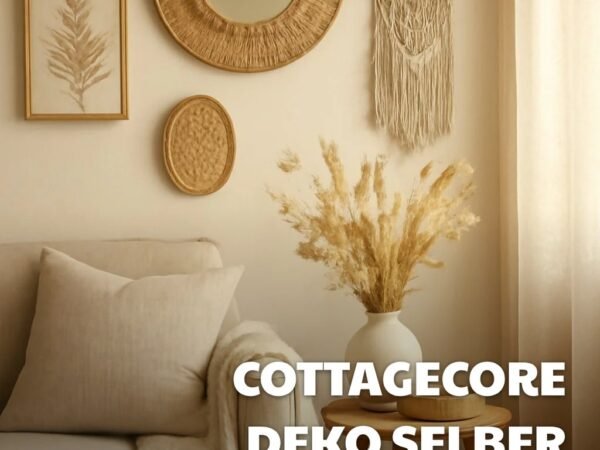 Cottagecore Deko selber machen: 5 gemütliche DIY-Ideen