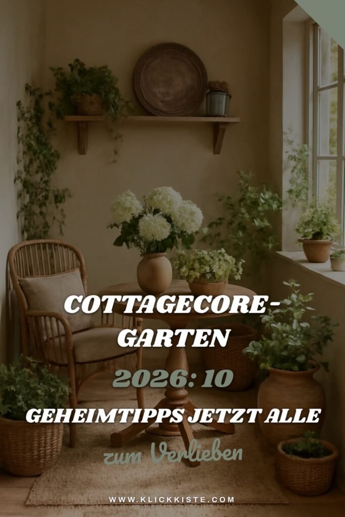 Cottagecore-Garten 2026: 10 Geheimtipps die jetzt alle kopieren