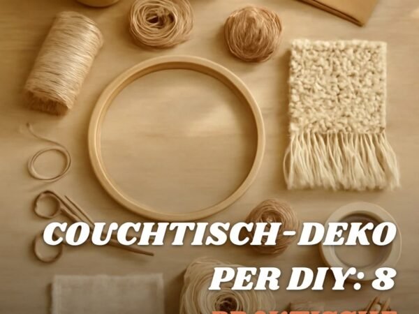Couchtisch-Deko per DIY: 8 praktische Anleitungen + Stil-Tipps