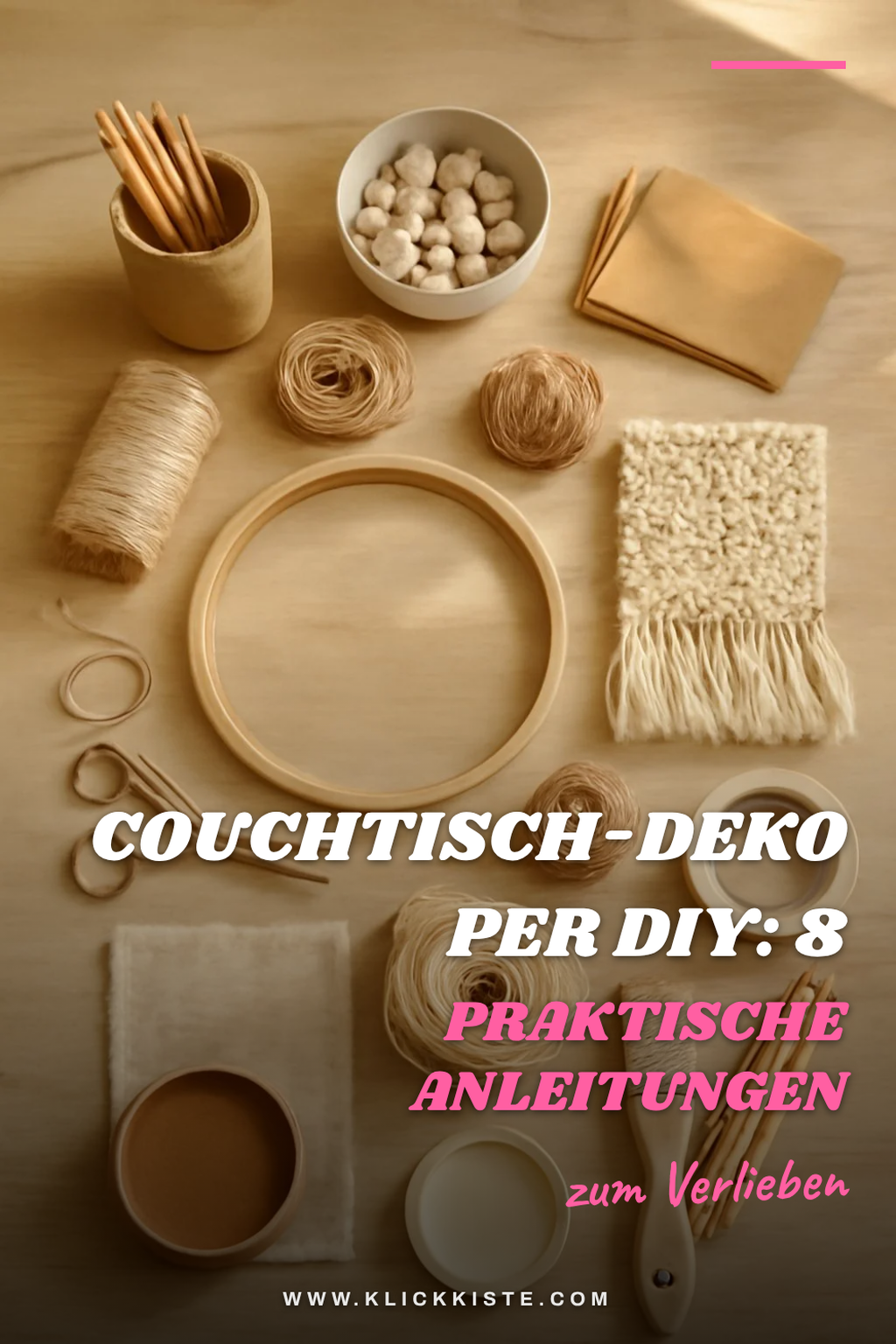 Couchtisch-Deko per DIY: 8 praktische Anleitungen + Stil-Tipps