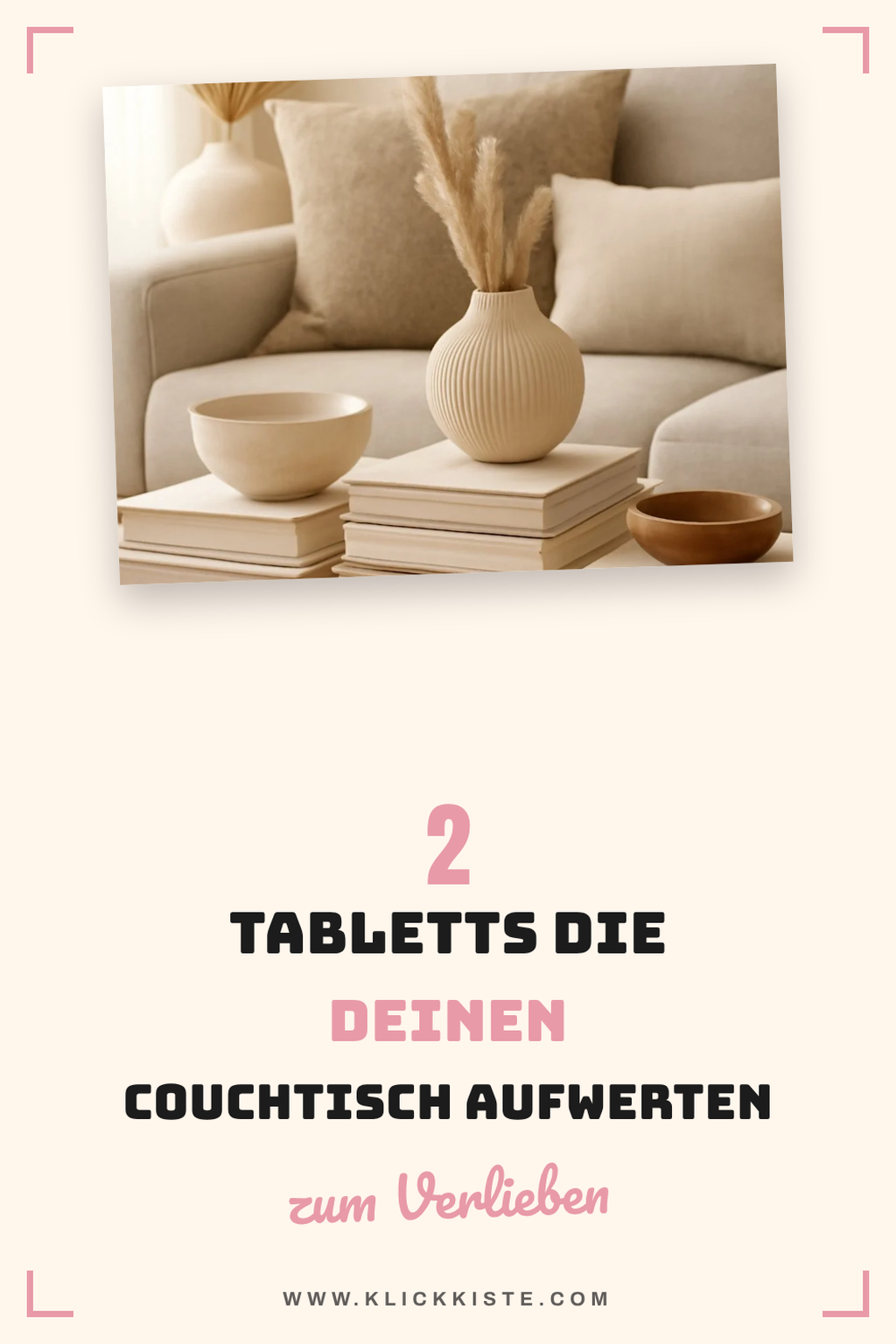 Diese 2 dekorativen Tabletts setzen Akzente