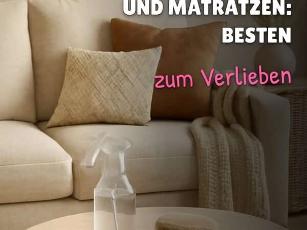 Dampfreiniger für Polster und Matratzen: Die besten Tipps & Hausmittel