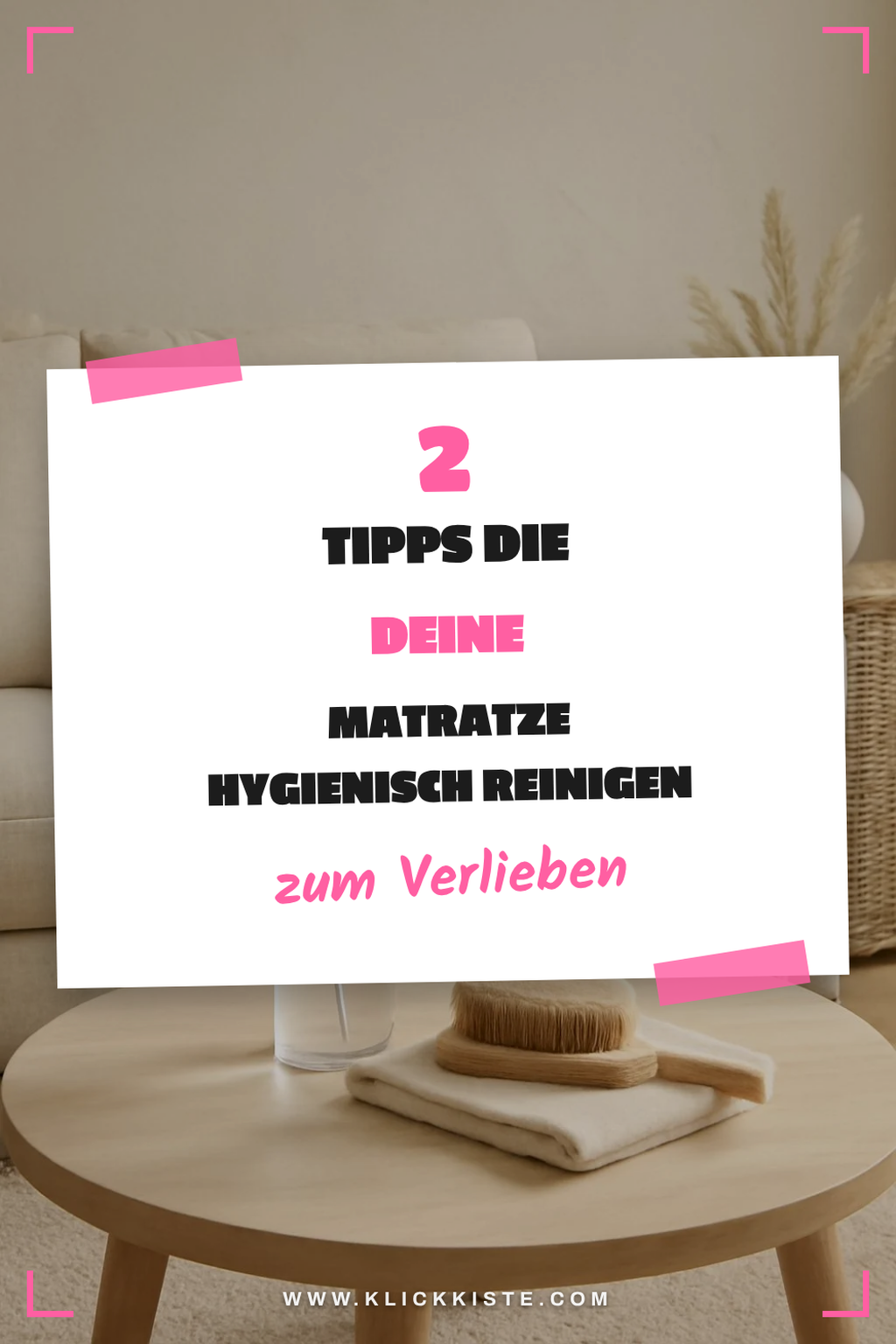 Matratzen hygienisch reinigen: So geht's mit Dampf