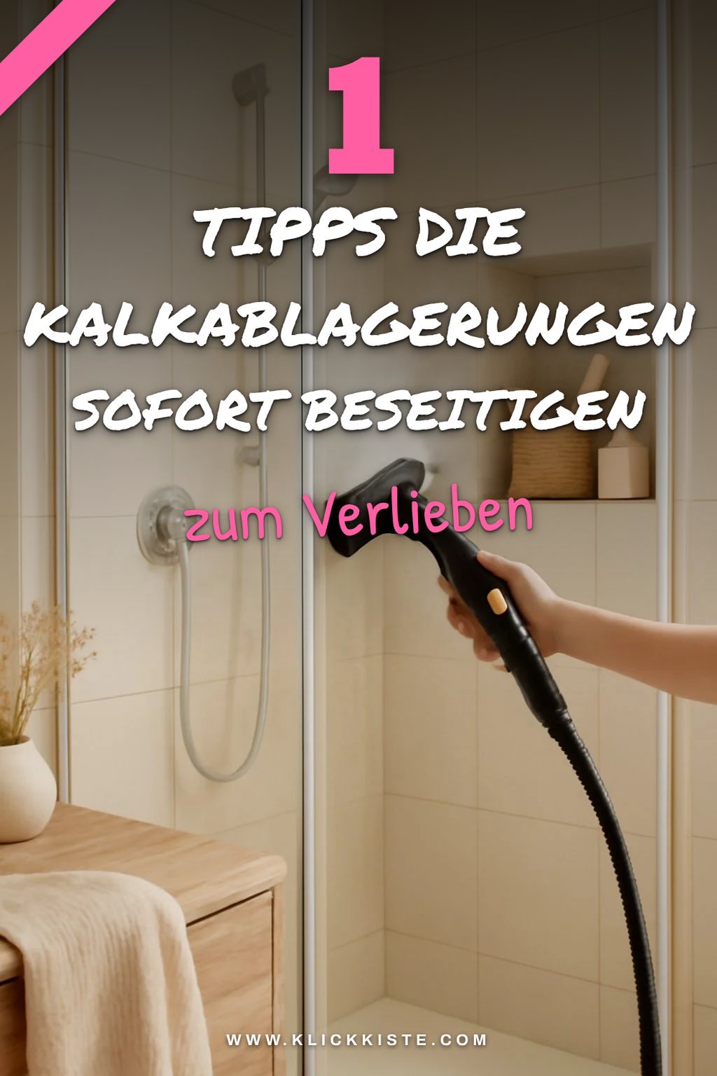 So reinigst du Kalk in deiner Duschkabine effektiv