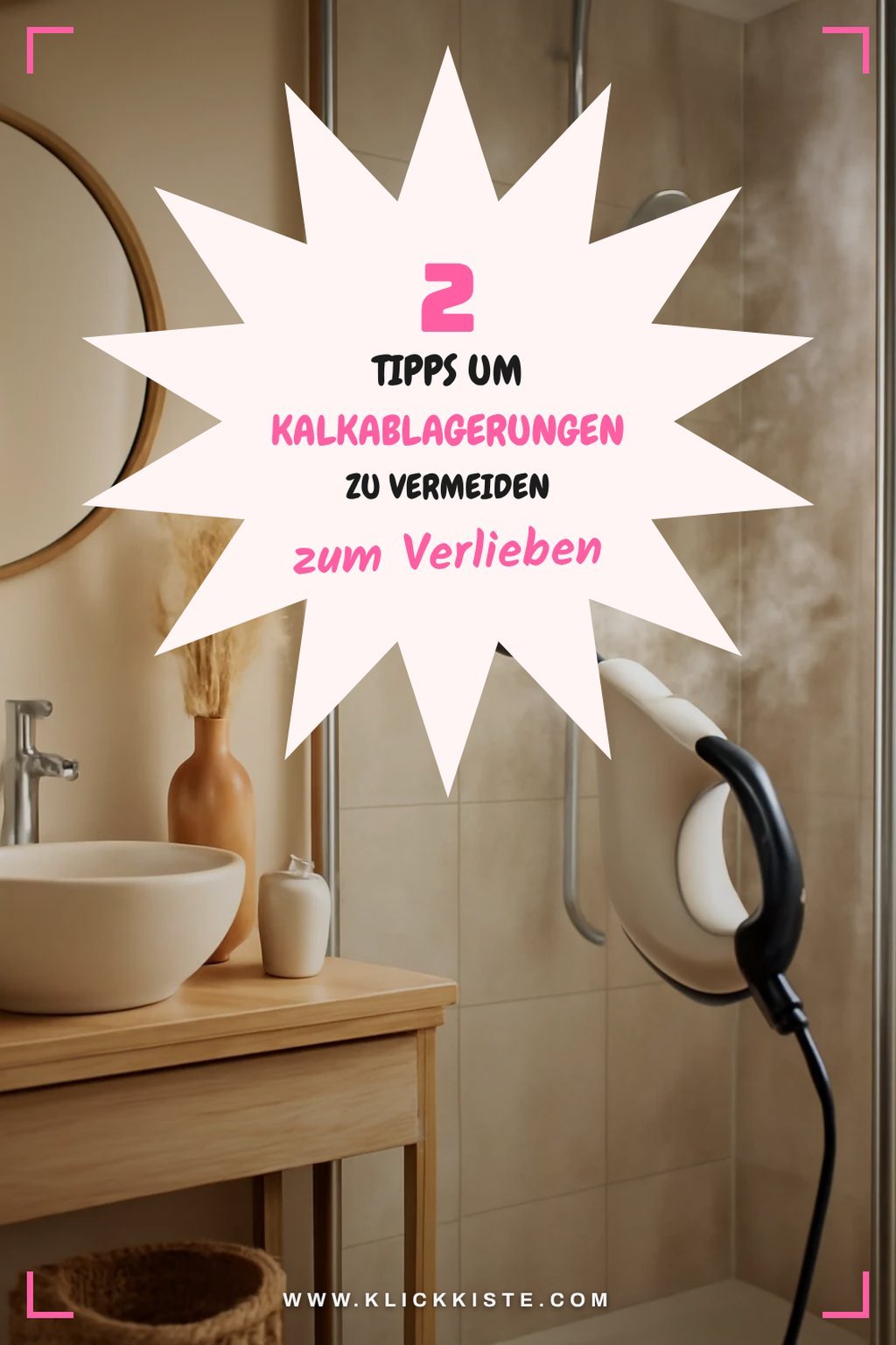 Vorbeugende Maßnahmen gegen Kalk