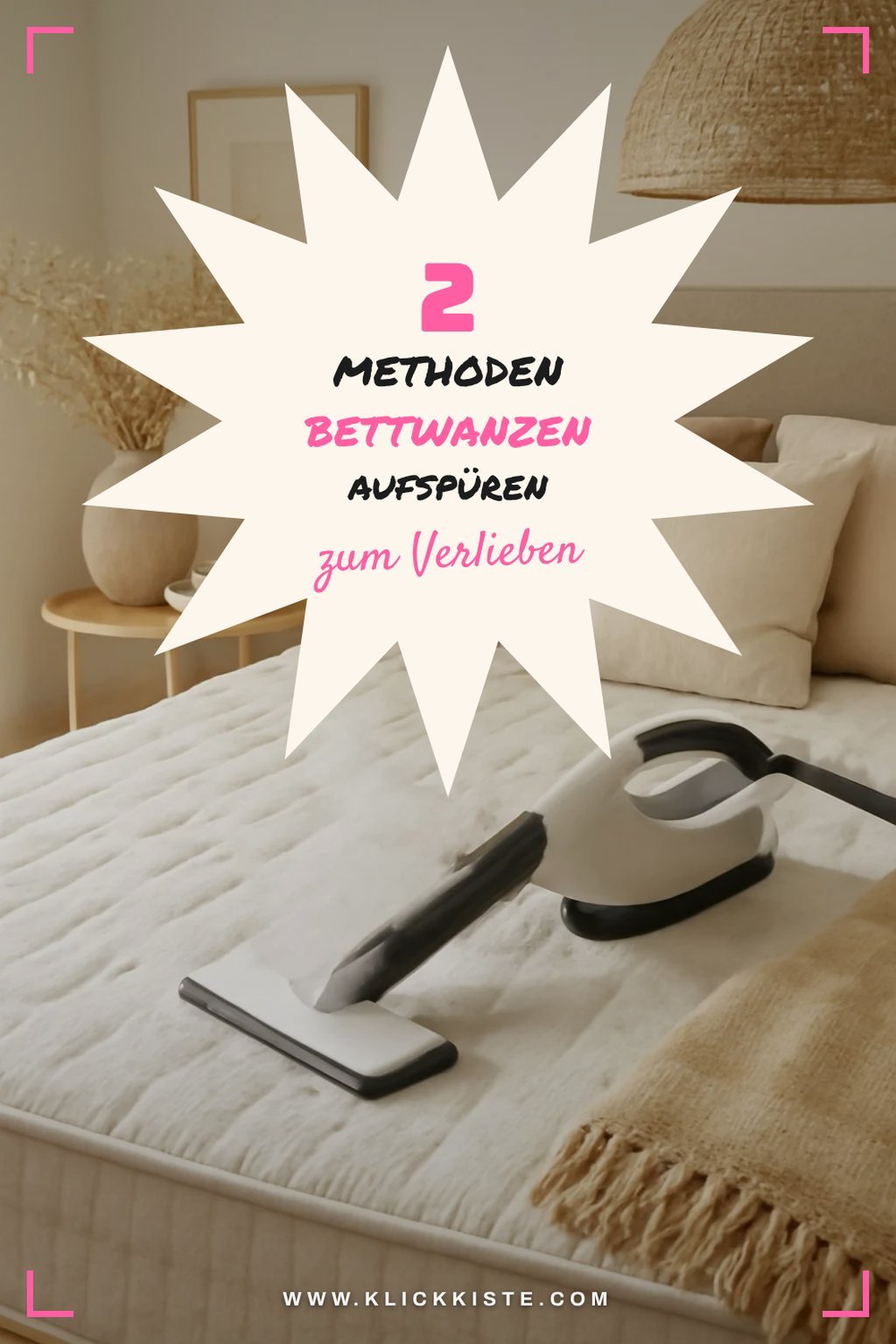 Bettwanzen effektiv aufspüren