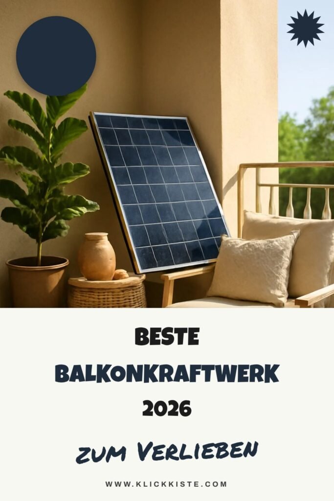 Das beste Balkonkraftwerk 2026 – Test & Empfehlung