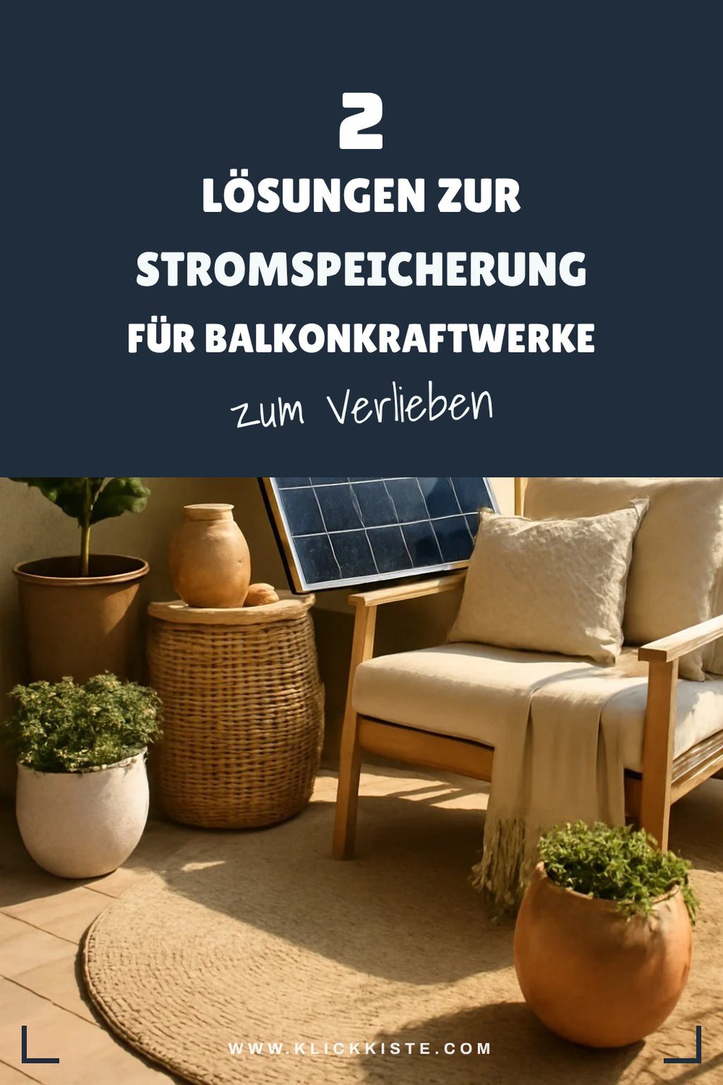 Energie speichern und nutzen