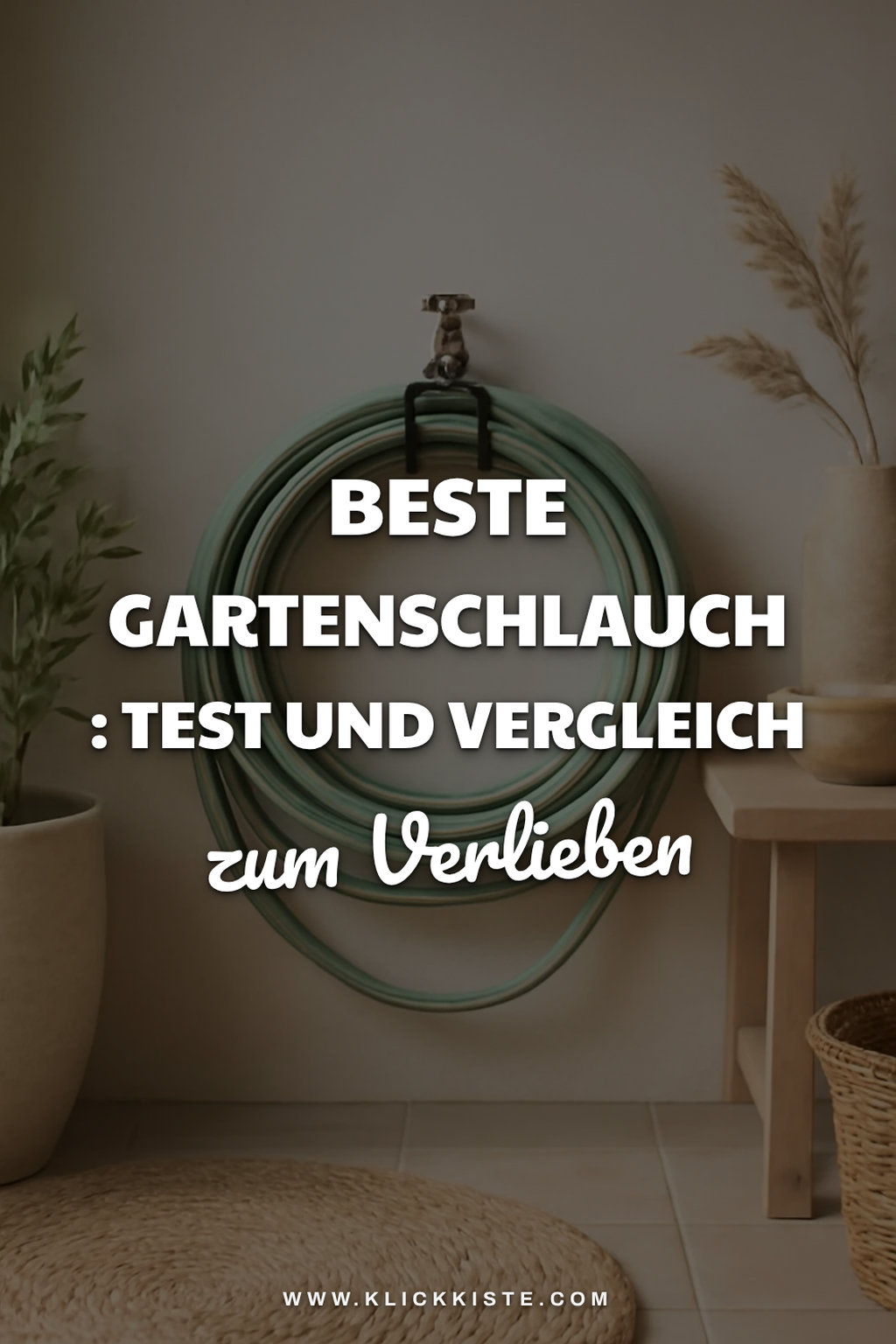 Der beste Gartenschlauch : Test und Vergleich 2026