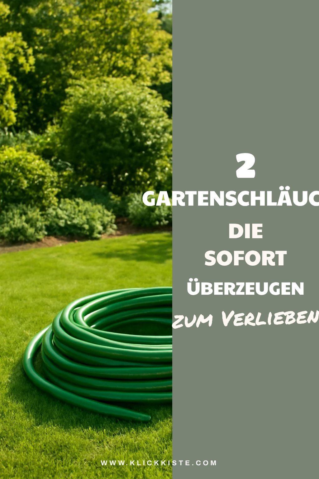 Welche Gartenschläuche sind die besten für deinen Garten?