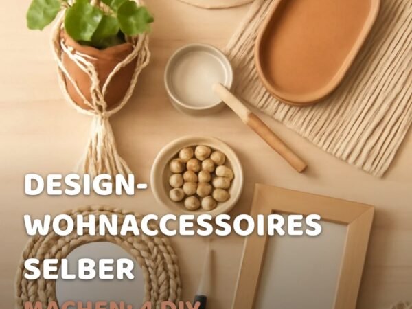 Design-Wohnaccessoires selber machen: 4 DIY-Ideen einfach + nachhaltig