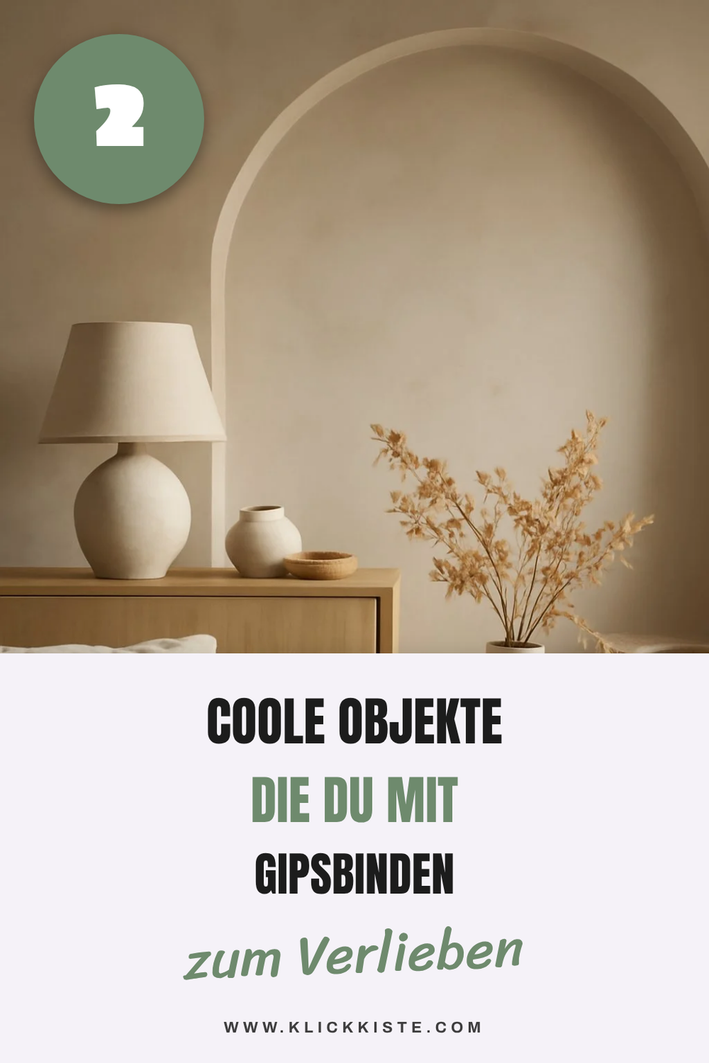 Wie du funktionale Objekte mit Gipsbinden gestaltest