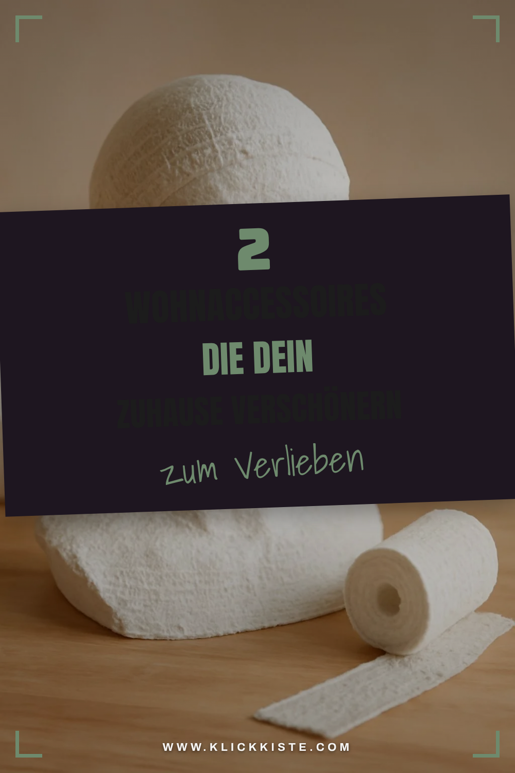 Kreative Wohnaccessoires mit Gipsbinden gestalten