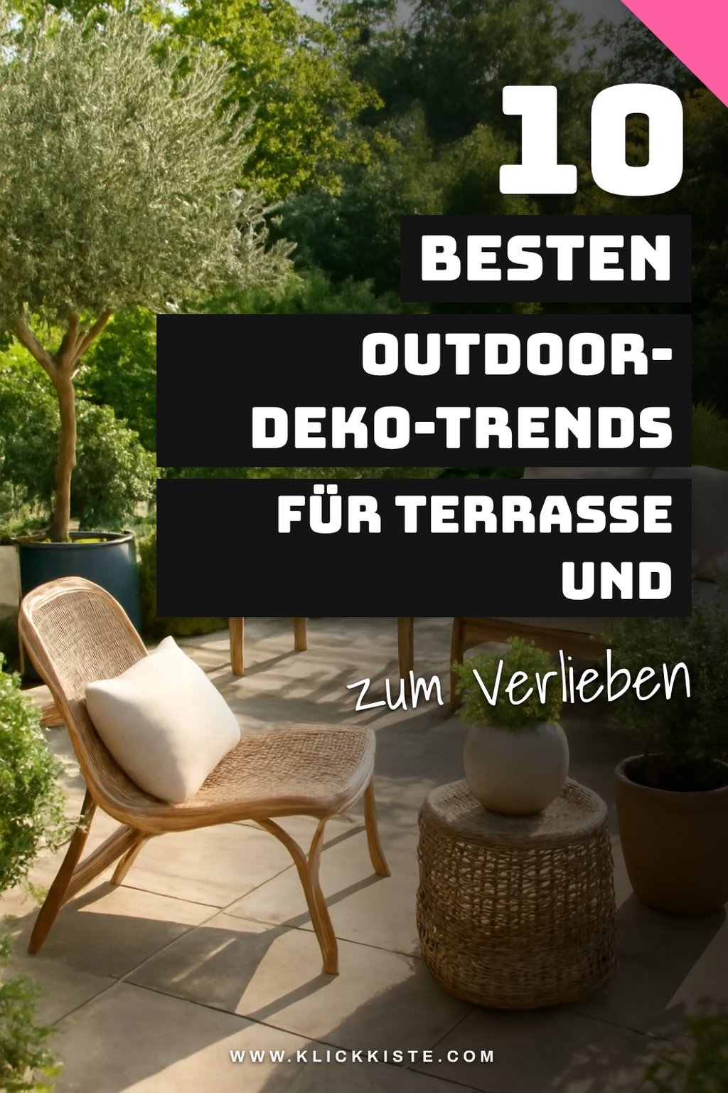 Die 10 besten Outdoor-Deko-Trends für Terrasse und Garten — Trend-Beispiel