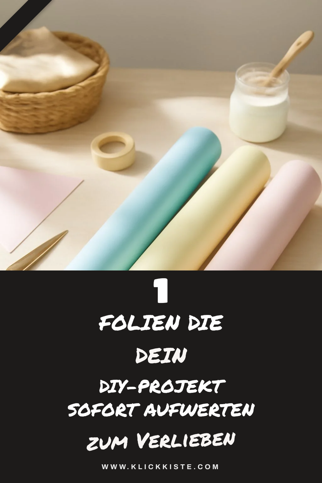 Diese 3 Plotterfolien verwandeln dein DIY-Projekt in ein Meisterwerk