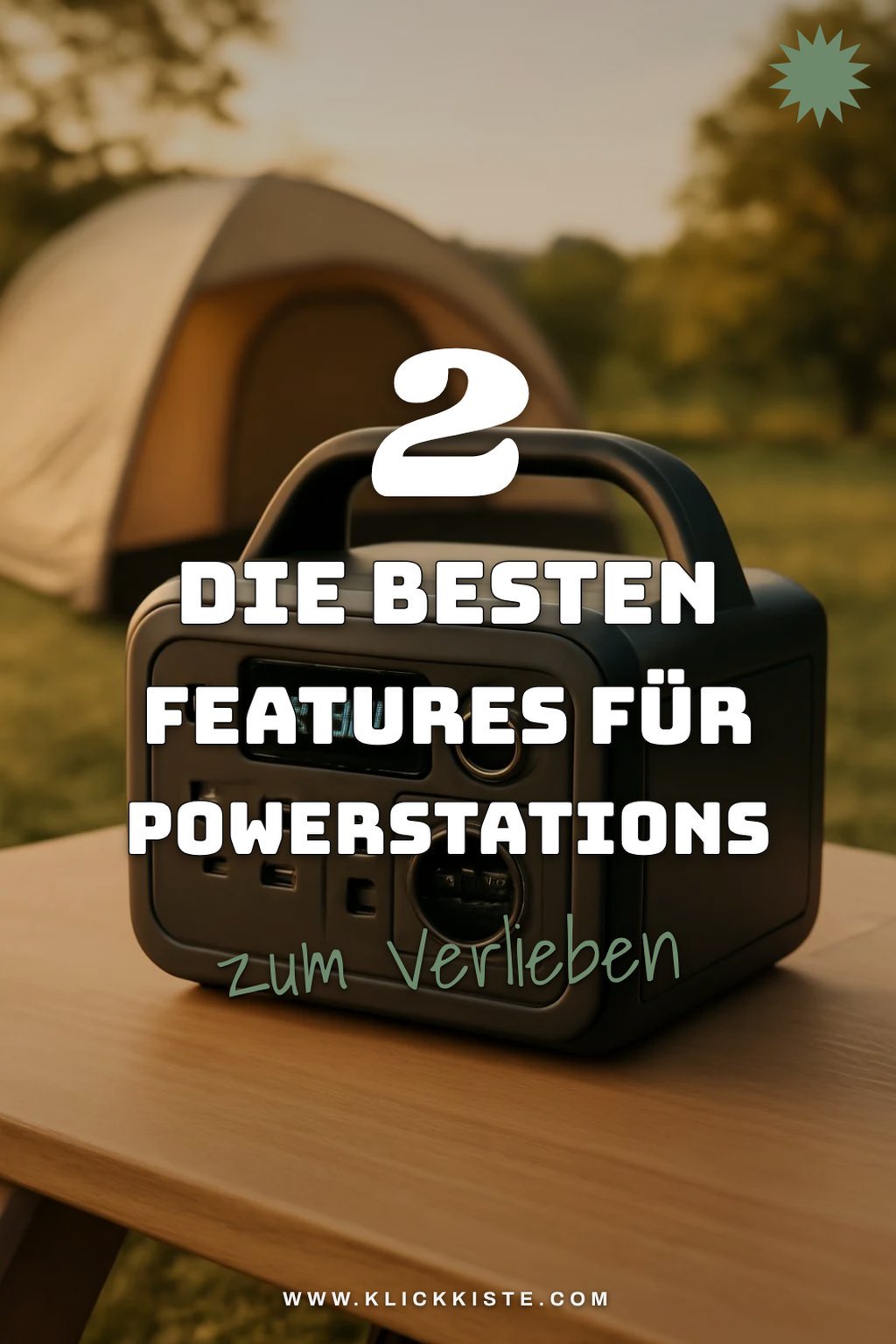 Top Features einer Powerstation für Camping