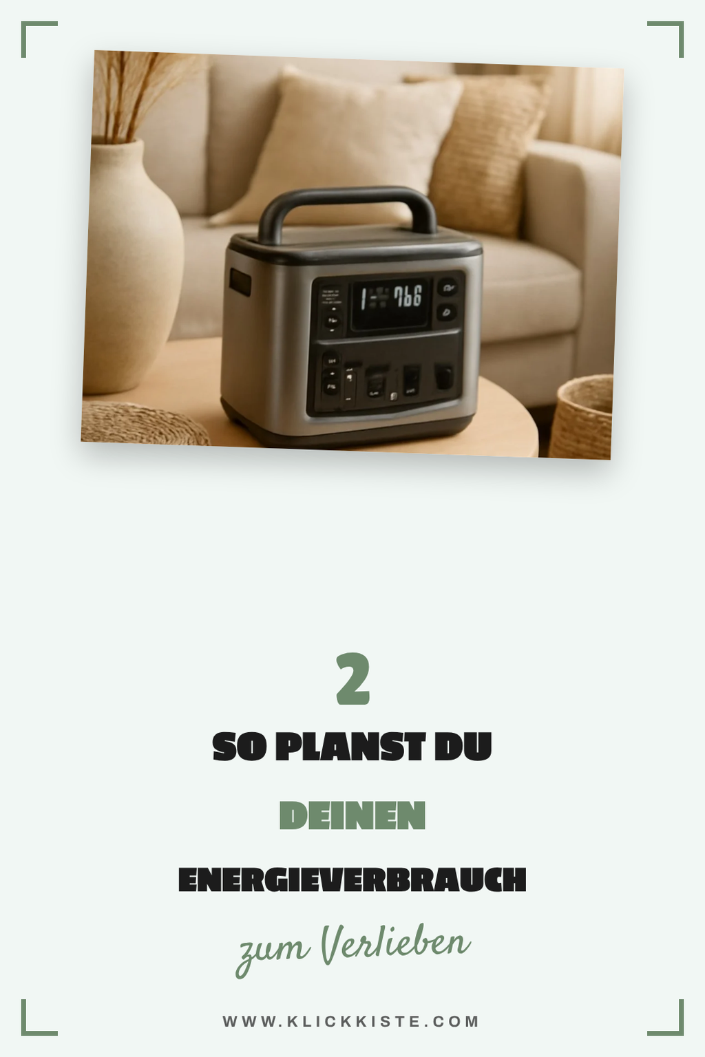 Energieverbrauch beim Camping richtig planen