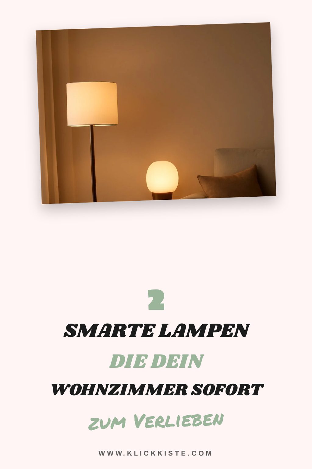 Diese 5 smarten Lampen verwandeln dein Wohnzimmer sofort