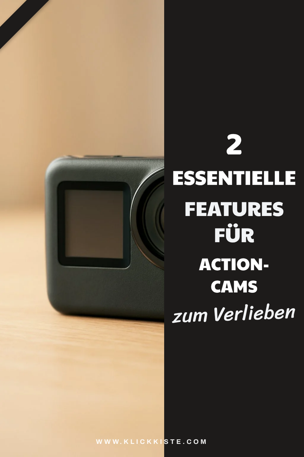 Top Features, die eine Action-Cam braucht