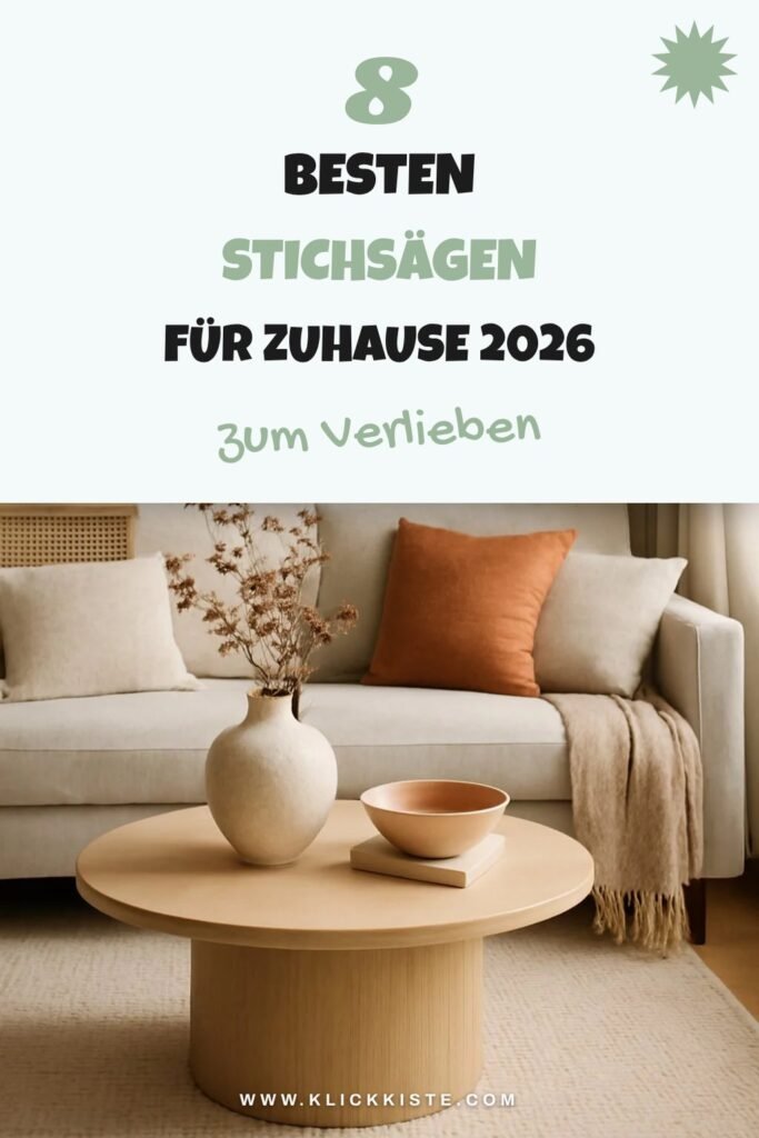 Die 8 besten Stichsägen für Zuhause 2026 im Test