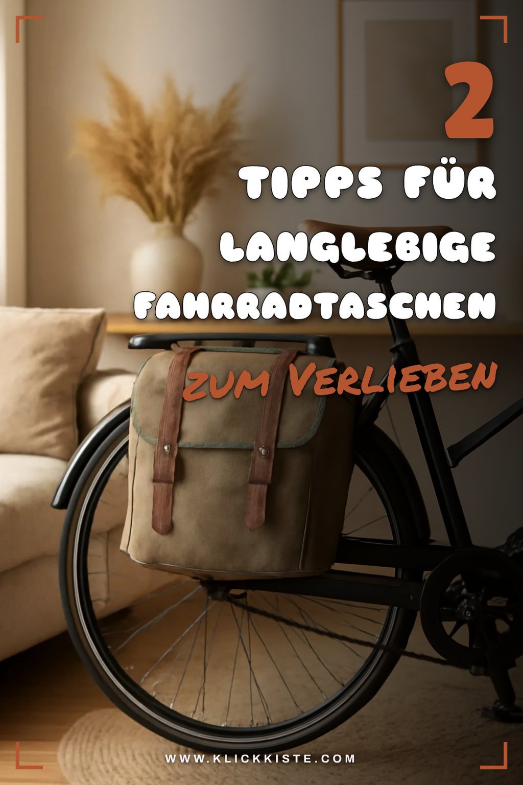 Wie du deine Fahrradtasche richtig pflegst