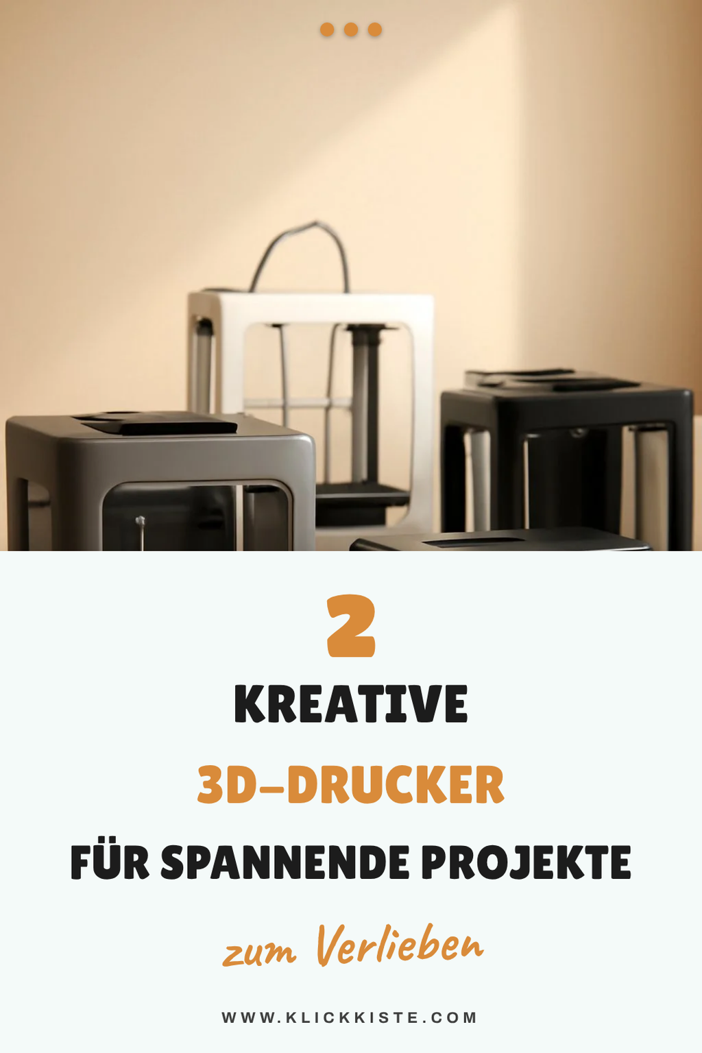 Die 3 besten 3D-Drucker für kreative Anwendungen