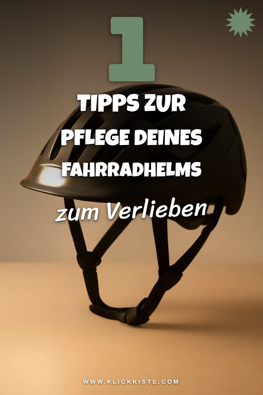 Wie du deinen Fahrradhelm mit Licht richtig pflegst