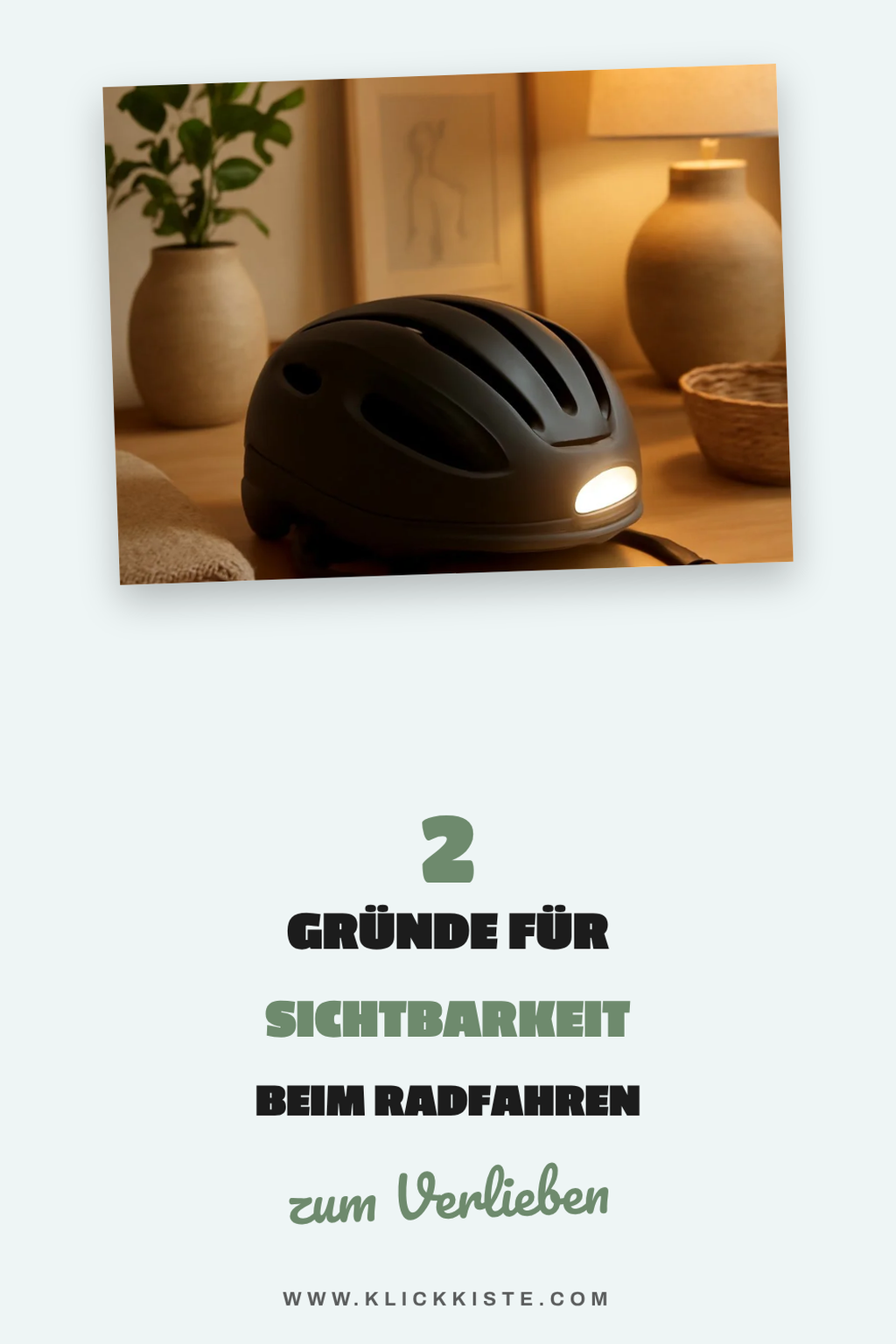 Warum ist Sichtbarkeit wichtig beim Radfahren?