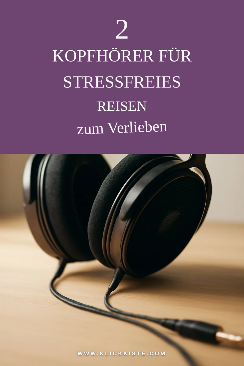 Kopfhörer für Reisen und unterwegs